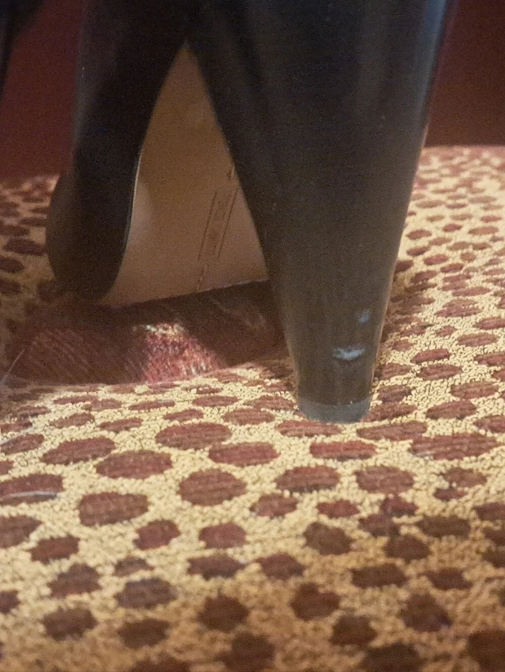 Vince Camuto Black Peep-Toe Ankle Booties with Side Zipper